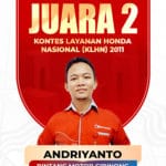 Juara 2 KLHN Andriyanto