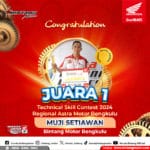 Juara 1 AHTSCR 2024 Bengkulu Muji Setiawan