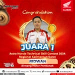 Juara 1 AHTSCR 2024 Kalimantan Barat Ridwan