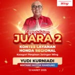 Juara 2 Kontes Layanan Honda Regional 2025 Kategori Pimpinan Jaringan Wing