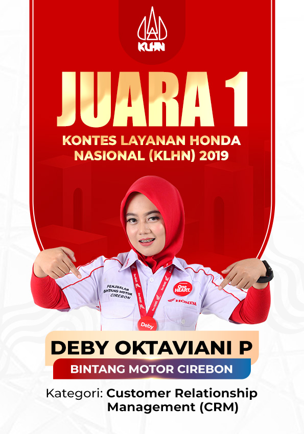 Juara 1 Customer Relationship Management Deby Oktaviani P