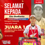 Juara 1 Technical Skill Kontes Kalbar 2025 Eko Budianto