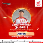 Juara 1 Safety Riding Regional Arifin 2024