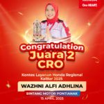 Juara 2 KLHR 2025 Wazhni Alfi Adhlina CRO