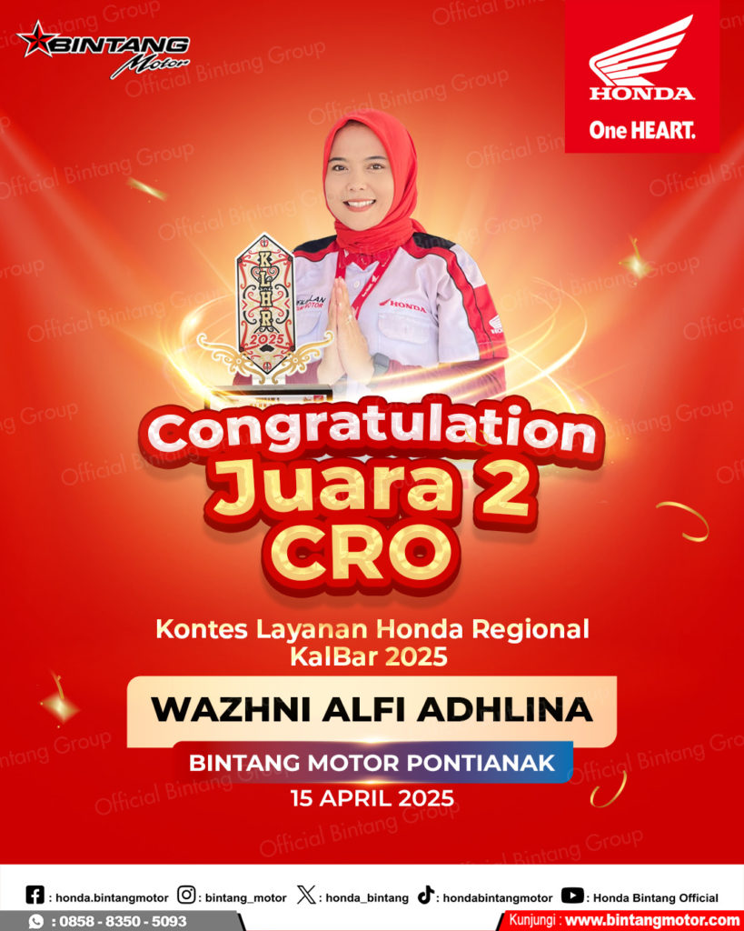 Juara 2 KLHR 2025 Wazhni Alfi Adhlina CRO