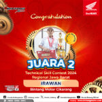 Juara 2 KLHR 2024 Irawan Technical Skill Kontes