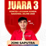 Juara 3 KLHN 2023 Joni Saputra Pimpinan Jaringan