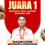 Juara 1 Technical Skill Contest 2018 Masngudin Mekanik