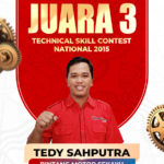 Juara 3 Technical Skill Contest 2015 Tedy Sahputra